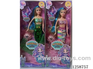 11.5-inch Solid-Body Barbie Mermaid + Accessories