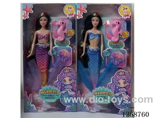 11.5-inch Solid-Body Barbie Mermaid + Accessories