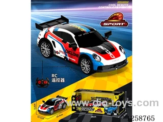 4ch RC car with light not included battery - white