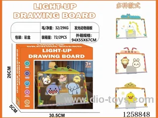 Extra Large Cartoon Light-Up Drawing Board - Frog