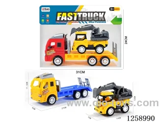 Inertia Tow Truck + Free Wheel Excavator