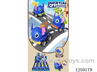 Inertia Stitch toy car 3 colors mix 12PCS