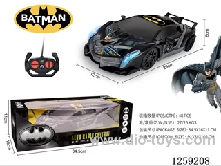 1:16 4ch rc car with light not included battery