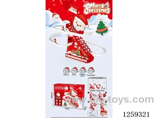Christmas Snowman Slide Track W L/M not included battery