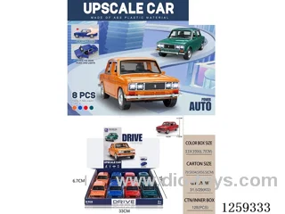 Rada simulation inertial car W L/M/ openable door)8PCS