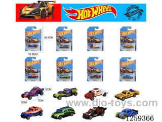 1: 64 free wheel alloy sports car 8 mixed