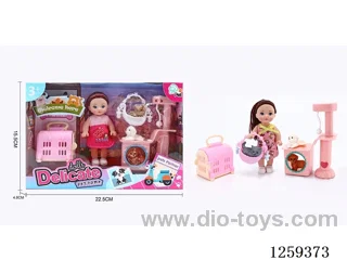 4.5-inch doll pet set