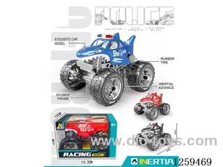 inertia police car