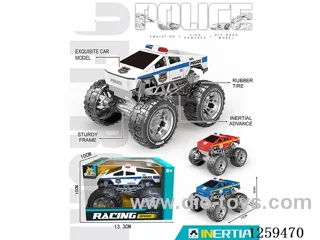 inertia police car