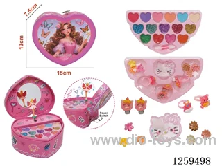 Double-Layer Wind-Up Musical Makeup Box