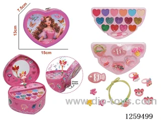 Double-Layer Wind-Up Musical Makeup Box