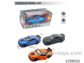 1:32 pull back alloy car 3 colors