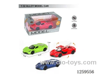 1:32 pull back alloy car 3 colors