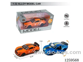 1:32 pull back alloy car 2 colors