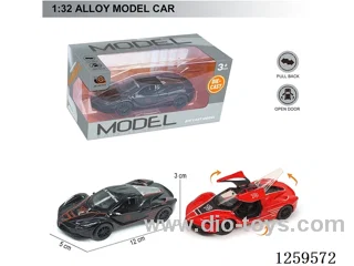 1:32 pull back alloy car 2 colors