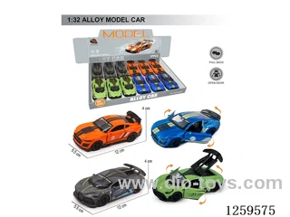 1:32 pull back alloy car 4 colors 12PCS
