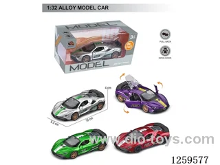 1:32 pull back alloy car 4 colors
