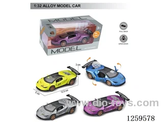 1:32 pull back alloy car 4 colors