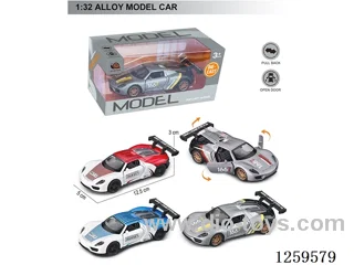 1:32 pull back alloy car 4 colors