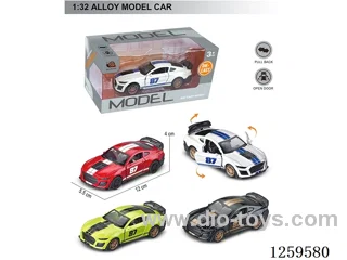 1:32 pull back alloy car 4 colors