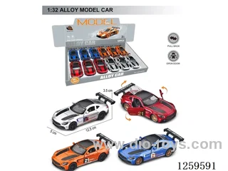 1:32 pull back alloy car 4 colors 12PCS