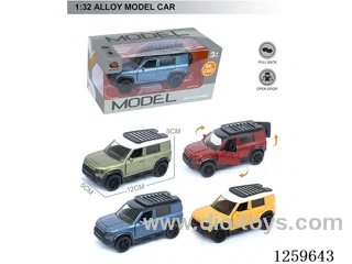 1:32 pull back alloy car 4 colors