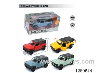1:32 pull back alloy car 4 colors
