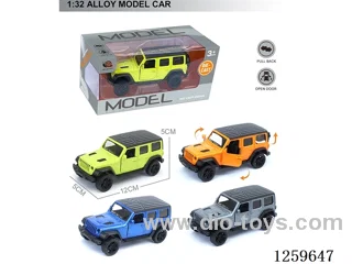 1:32 pull back alloy car 4 colors
