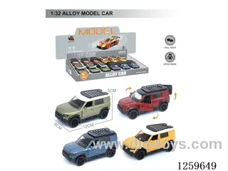 1:32 pull back alloy car 4 colors 12PCS
