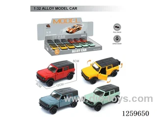 1:32 pull back alloy car 4 colors 12PCS