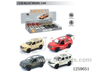 1:32 pull back alloy car 4 colors 12PCS