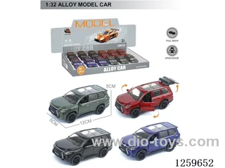1:32 pull back alloy car 4 colors 12PCS