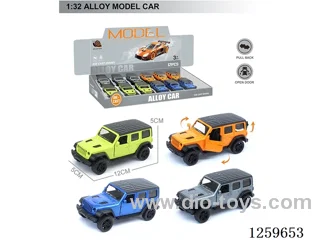 1:32 pull back alloy car 4 colors 12PCS