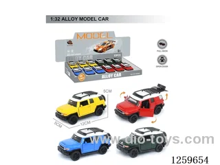 1:32 pull back alloy car 4 colors 12PCS