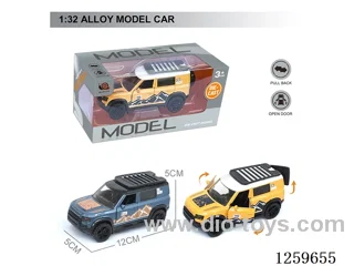 1:32 pull back alloy car 2 colors
