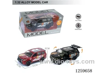 1:32 pull back alloy car 2 colors