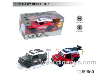 1:32 pull back alloy car 2 colors