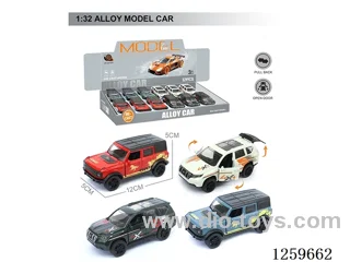 1:32 pull back alloy car 4 colors 12PCS