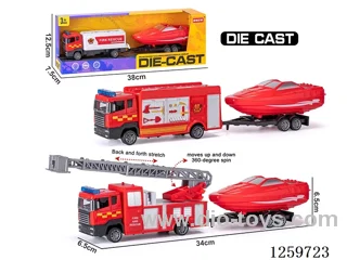 1:48 pull back alloy car set 3 mixed