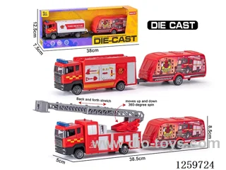 1:48 pull back alloy car set 3 mixed
