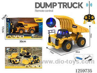 1:24 5ch 40MHz RC Mining Truck Dump Truck (included battery)