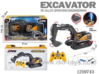 1:18 11ch RC Alloy Tracked Construction Excavator (2.4G) included battery