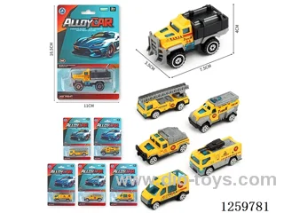 1:64 free wheel alloy car