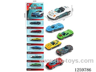 1:64 free wheel alloy car