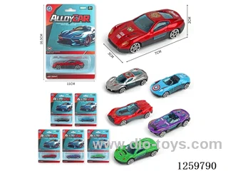 1:64 free wheel alloy car