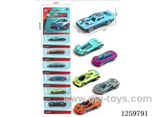 1:64 free wheel alloy car