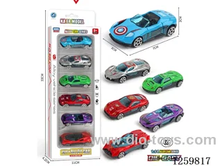 free wheel alloy car