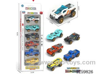 free wheel alloy car