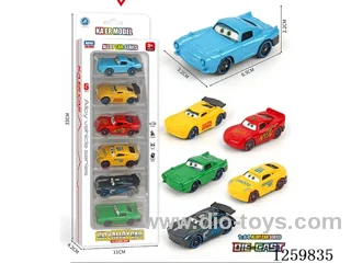 free wheel alloy car