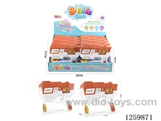 B/O bubble gun 8PCS not included battery